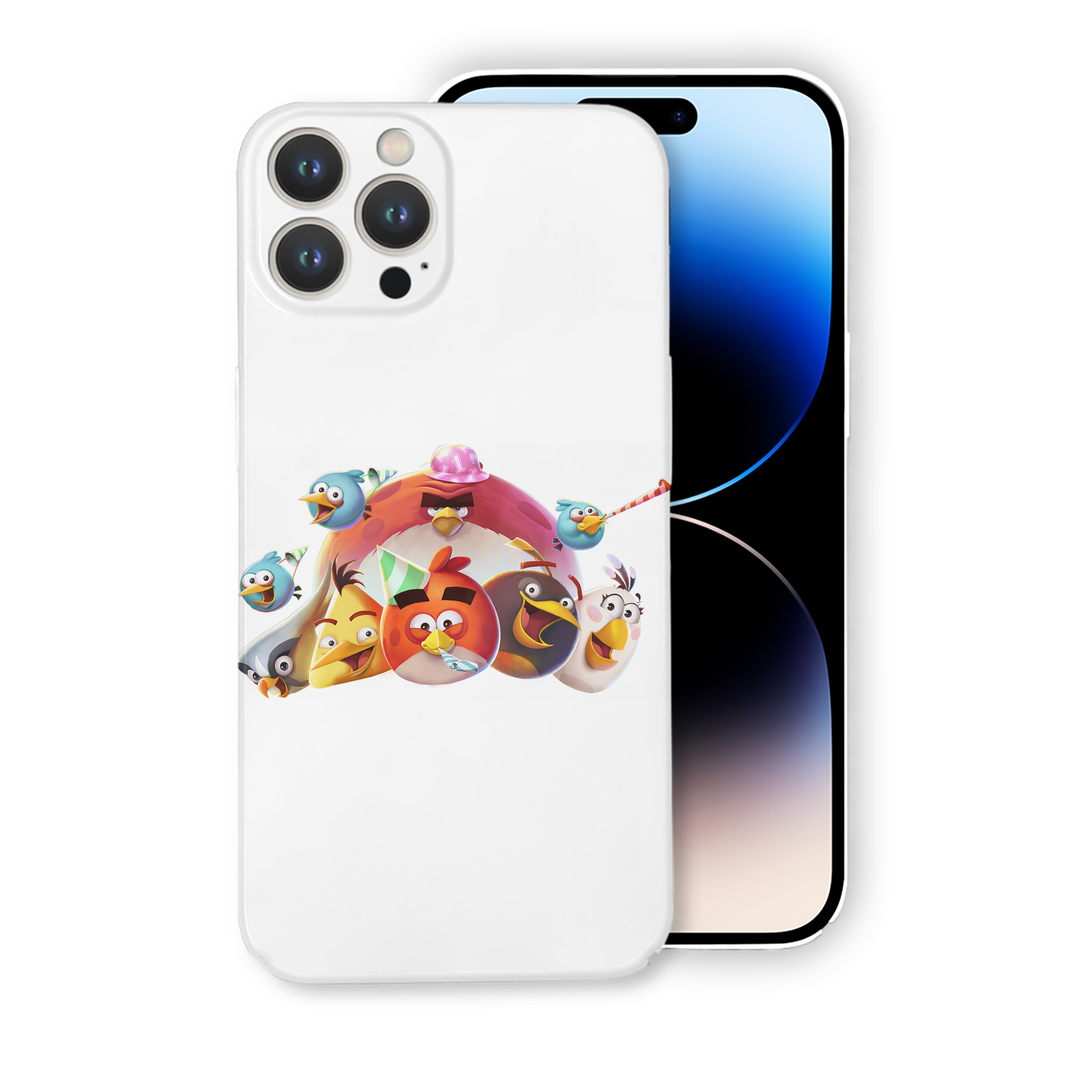 （画像用） Angry Birds アングリーバード 【iPhone 14シリーズ対応】ハードケース